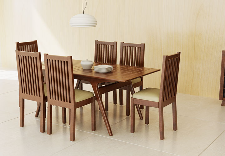 Ross ( 6 Seater Dining Table)