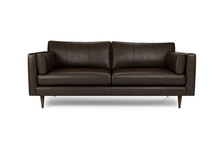 Montana Brown Leather 2 Seater Sofa
