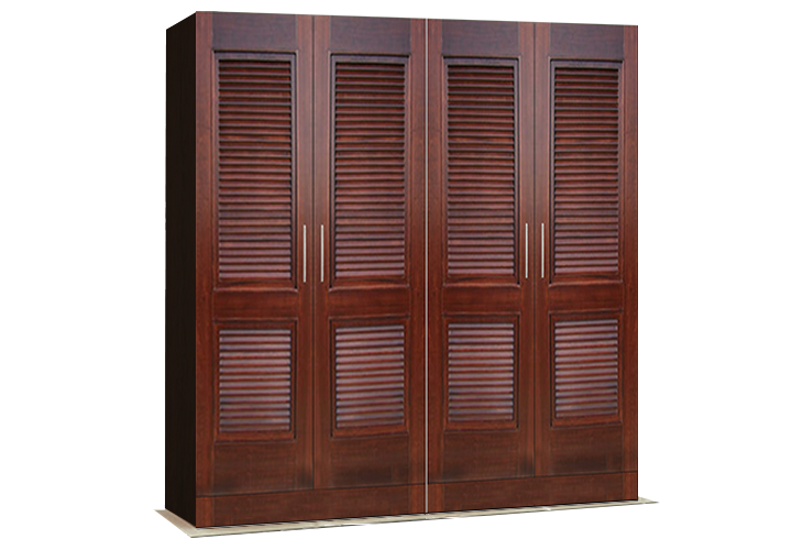 Louvered